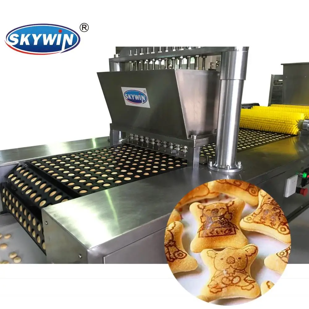 Chocolate Injection Machine Hello Panda Biscuit  machine small biscuit making machine