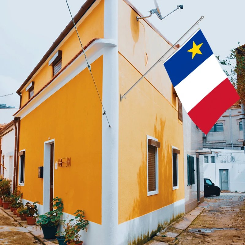 Wholesale 3x5ft Bonaire flags 68D/100D polyester Customize all nations rapid shipping Reliable supplier  fast delivery