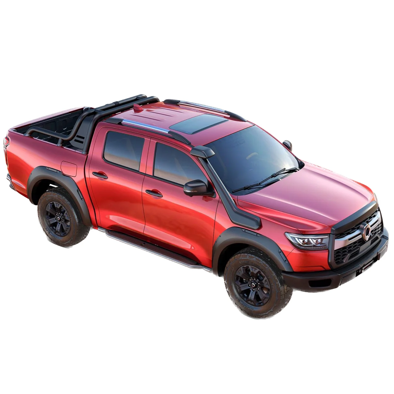 2023 new fuel chinese 4x4 Diesel vehicle cars pickup truck for Great Wall Poer Pao