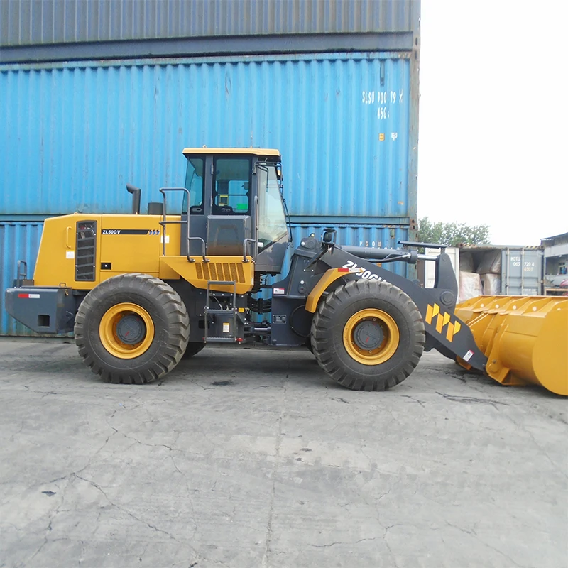 Lonking SEM Hyundai Loader 2ton 3ton 5ton loader CDM833 2cbm Wheel Loader with Wood Claw grapple