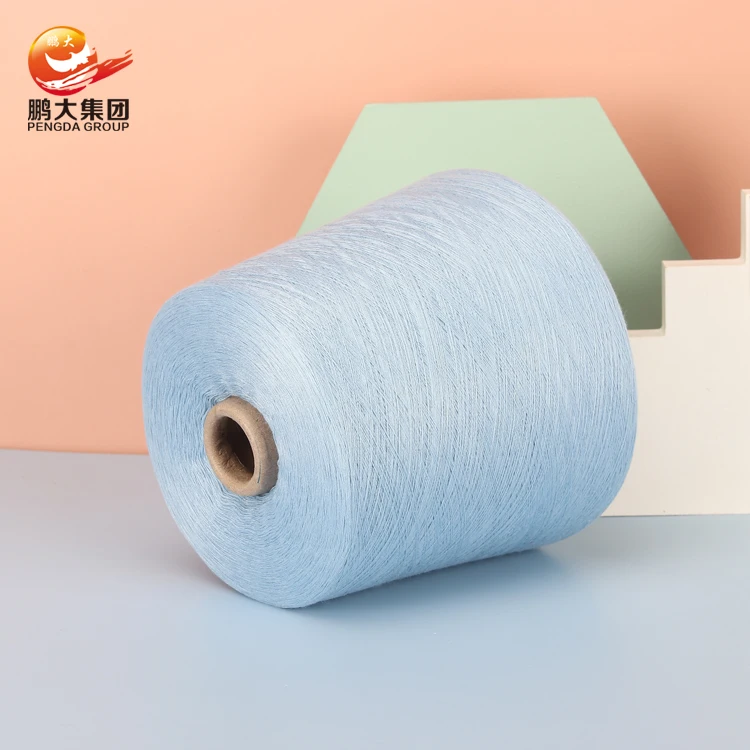 pengda soft 54nm/2 68nm/3 30% antibacterial fiber 70% EP polyester blend yarn for sweater