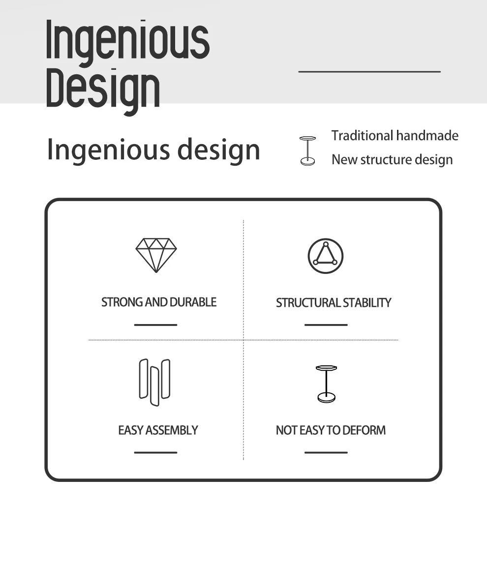 HLURU Drum Stand 5.5/6/8 Inch Small Drum Special Portable Removable Musical Instrument Accessories for Steel Tongue Drum Gifts