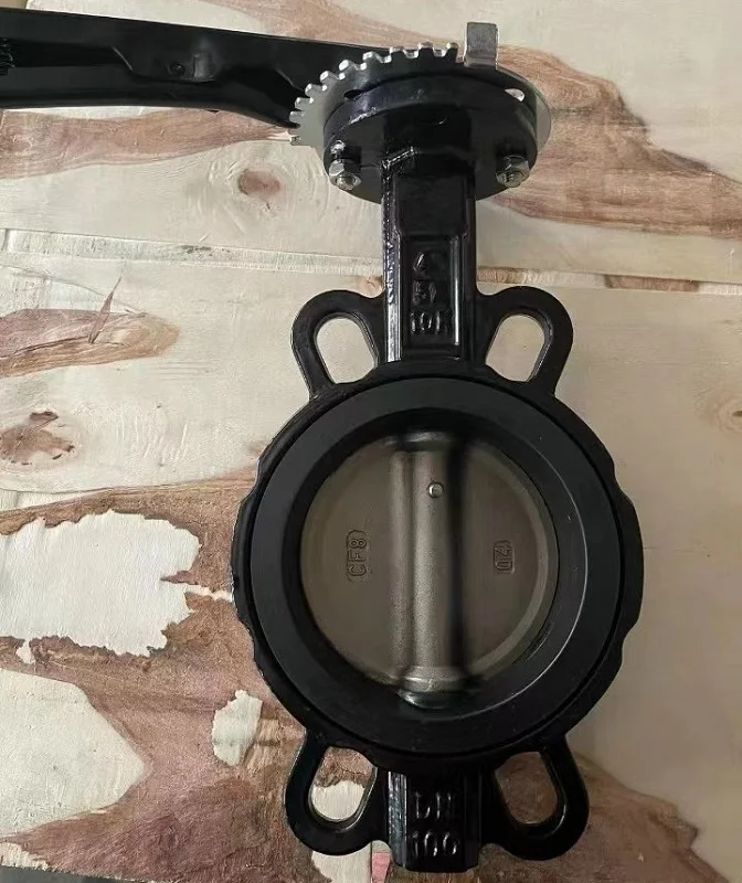 PN16 150LB 10K Wafer type cast iron Water Type Butterfly Valve
