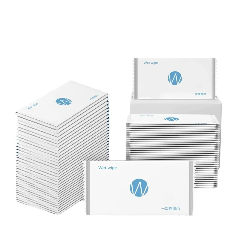 Wholesale Customized Brand Single Wrapped Wet Wipes For Restaurant Cleaning wipes For hand wet tissue wipes