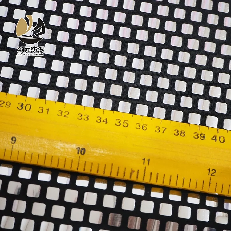 High quality nice designs 100 polyester fabric knitting sequin fabric for women show dress