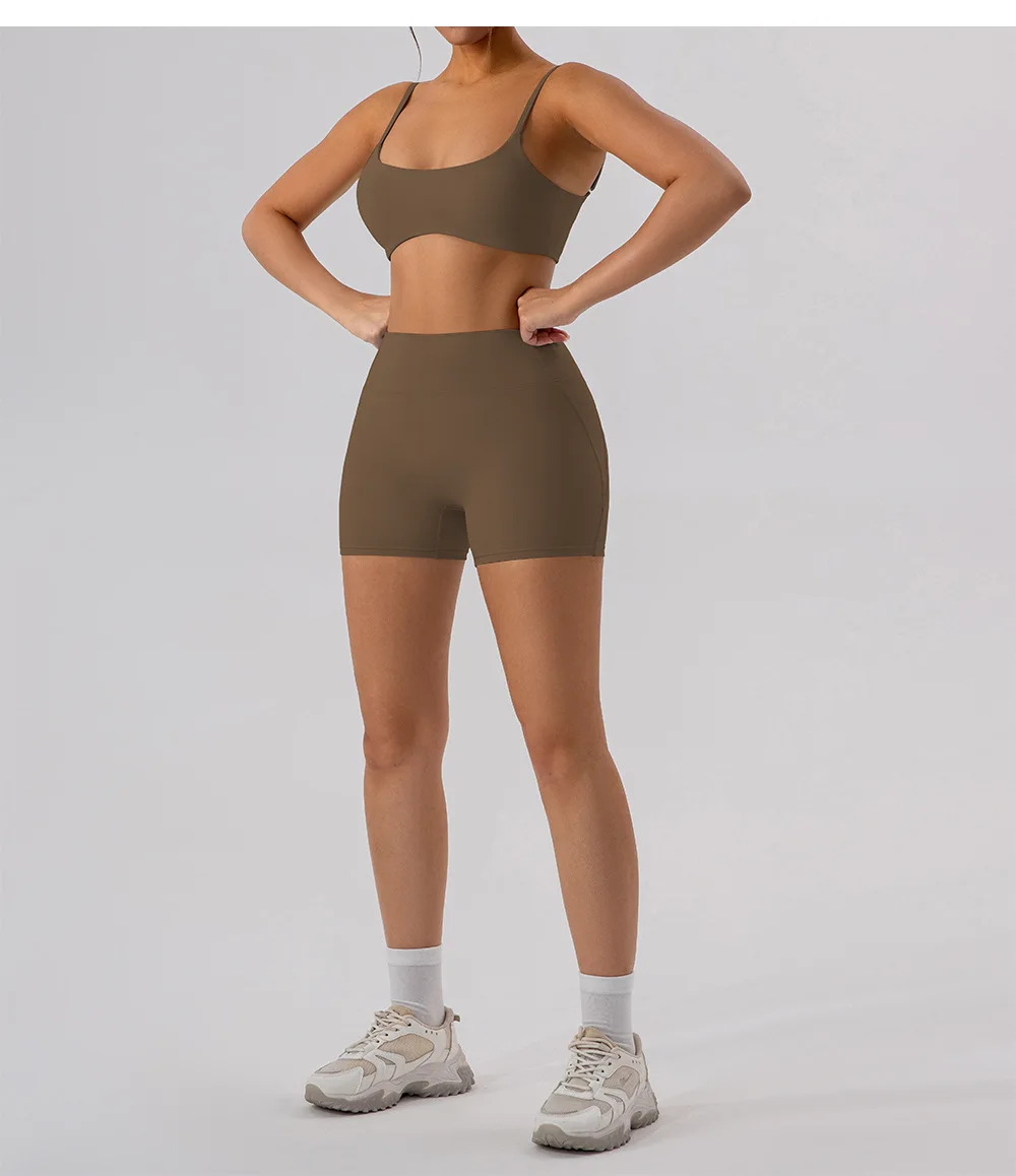 7 Piece Gym Clothing For Women Yoga Set Fitness Vest Crop Top And High Waist Leggings Workout Skirt Yoga Set