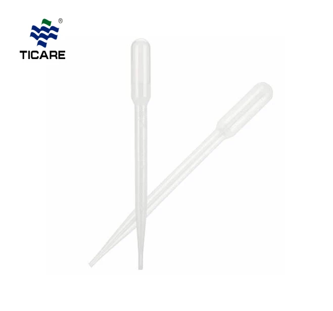 Медицинские 3 мл 5 мл 100ul одноразовые стерильные пластиковые пастерные пипетки