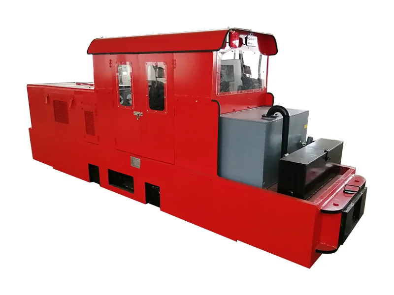 10t Anti-explosion Underground Mining diesel Locomotive