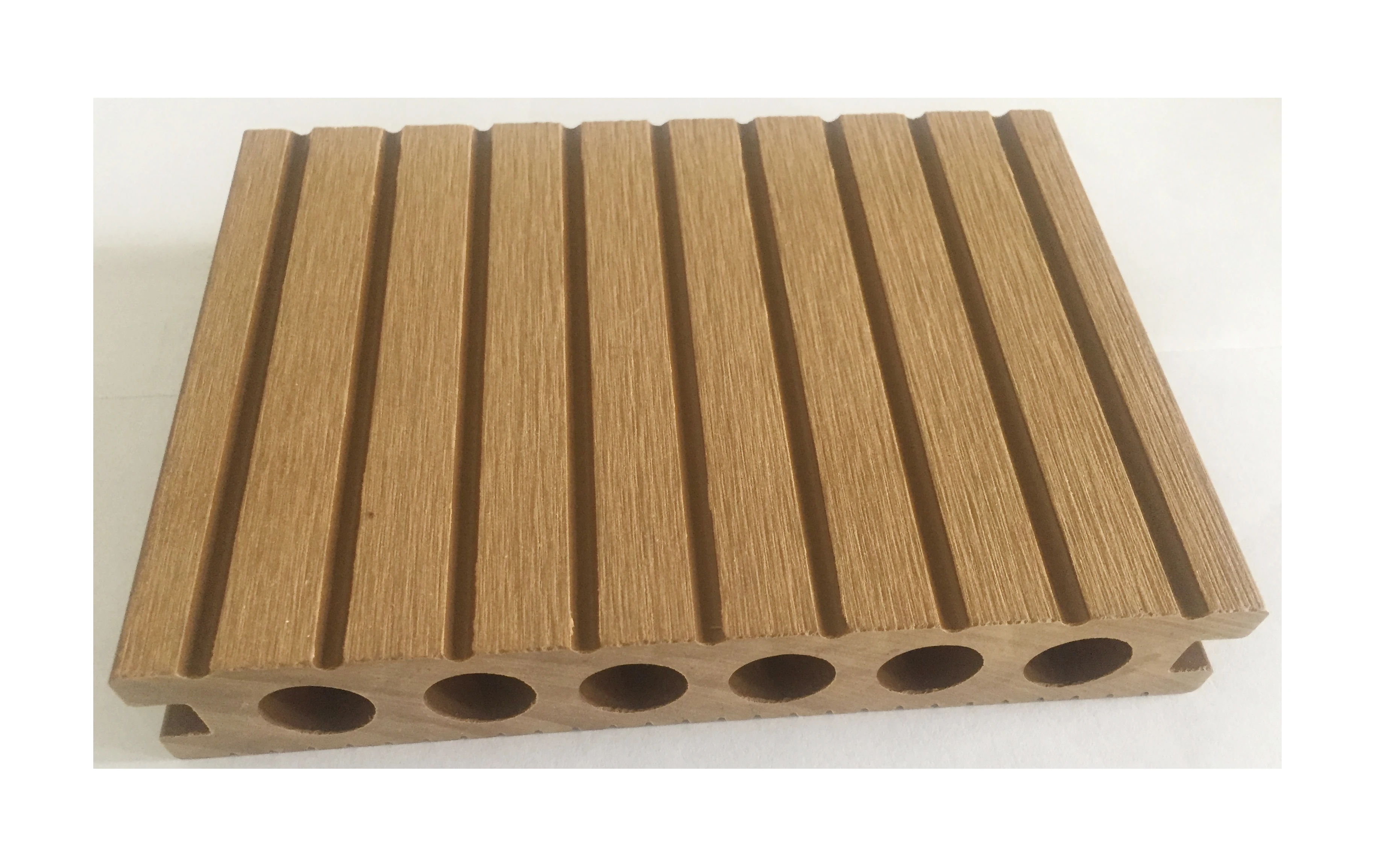 Factory Price WPC Decking Planks Recycled PWC Floor Plastic Composite  Engineered Flooring Outdoor Exterior Decking Panels