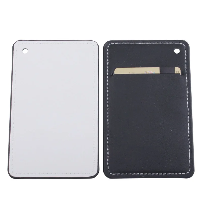 Sublimation Phone Wallet PU Leather Card Holder for Back Pocket Adhesive Cell Phone Case HTV Friendly DIY Blanks for Vinyl