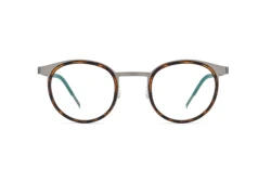 Titanium Glasses Frame Men Women Round Myopia Optical Prescription Eyeglasses Screwless Korea Eyewear