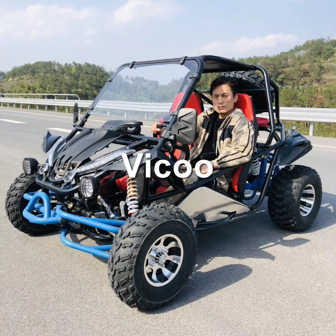 Newest 2 seat 200cc gas powered go kart with fine quality and CE approved