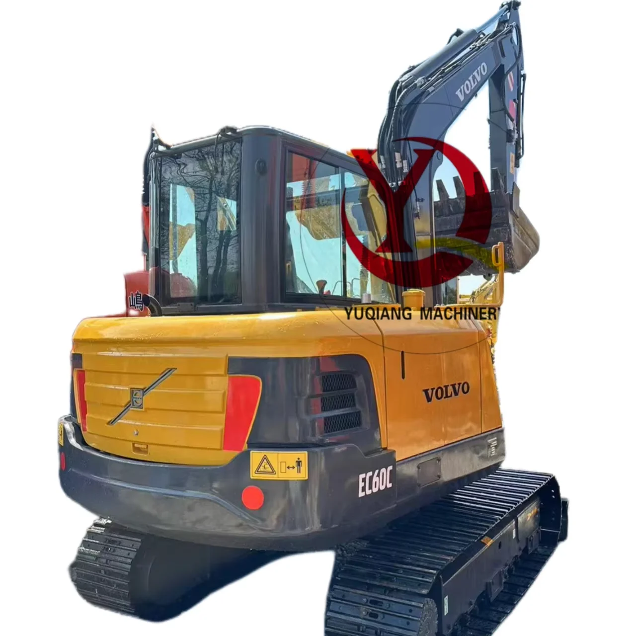 Известный бренд VOLVO EC60C мини Подержанные экскаваторы гидравлический гусеничный экскаватор 6 Тонн тракторный для продажи