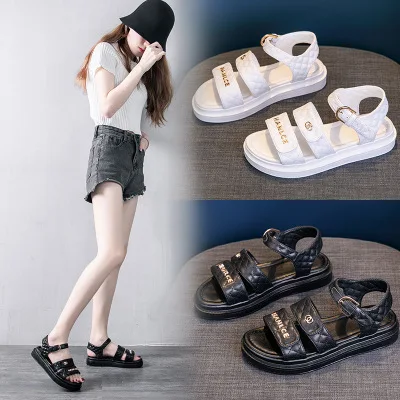 
Sandals women 2021 new beach shoes women thick soled elevated sandals casual shoes 