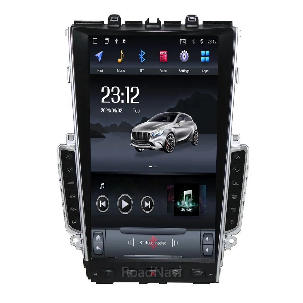 RoadNavi Android Car radio for Ford Infinity Q50 Q50L Q60 2014-2021Car Multimedia Player Wireless Carplay 4G 360