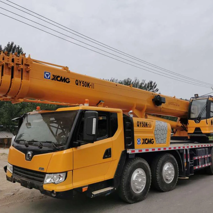 XCMG official manufactured cranes QY50K QY50K-I QY50K-II 50 ton mobile crane price
