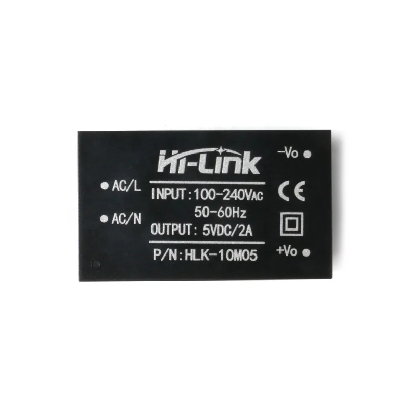 Hi-Link понижающий преобразователь 220v 5v 12v 10W AC-DC компактный изолированный импульсный источник питания модуль HLK-10M05 HLK-10M12