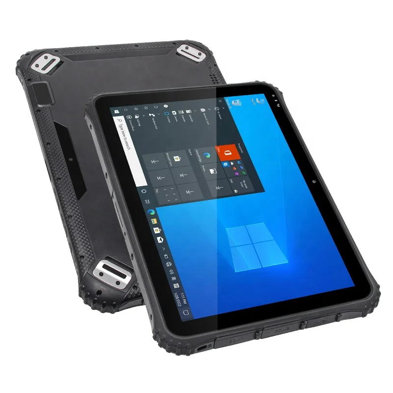 WinPad W122J Industrial Tablet PC Windows 10/11 Quad-Core Intel Processors 8GB Memory GPS/GLONASS 4G GSM Hot Swap Batteries