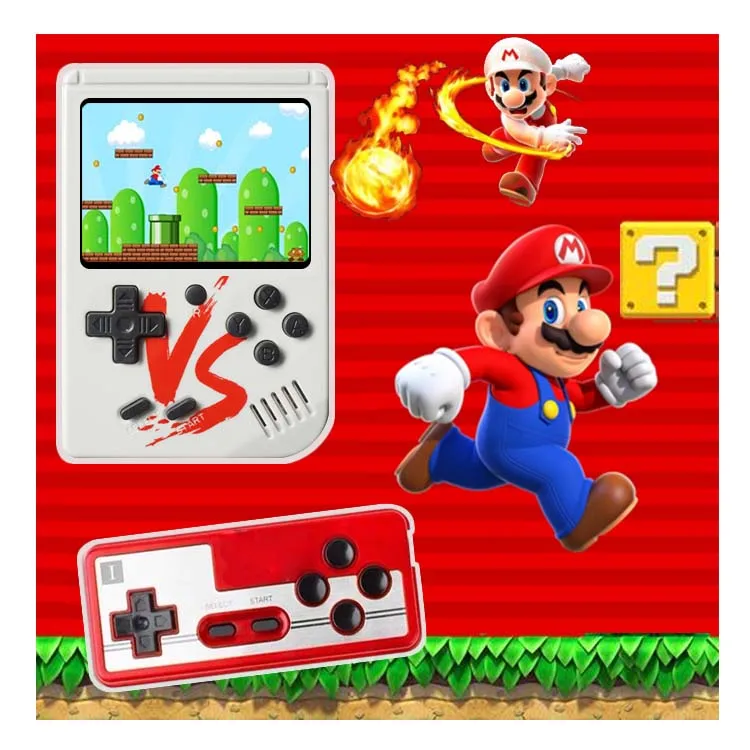 Mini Handheld Video Game Consoles Box 400 In 1 Retro Gaming GBA Controller Double Player Single Player Mini Video Game Console