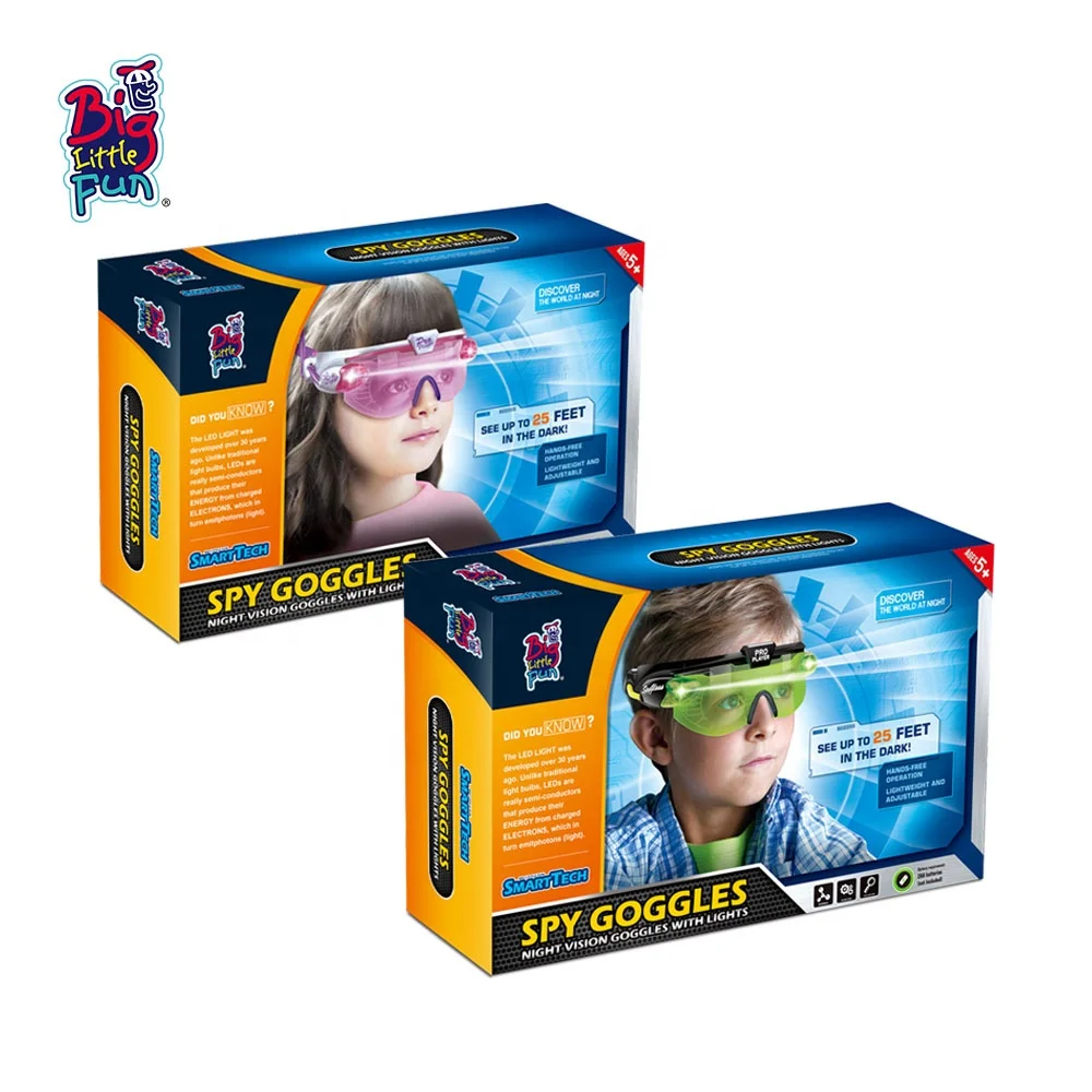 Spy Gear Set for Kids Night Vision device  kids Durable Gift for boy kid Micro Listener Equipment