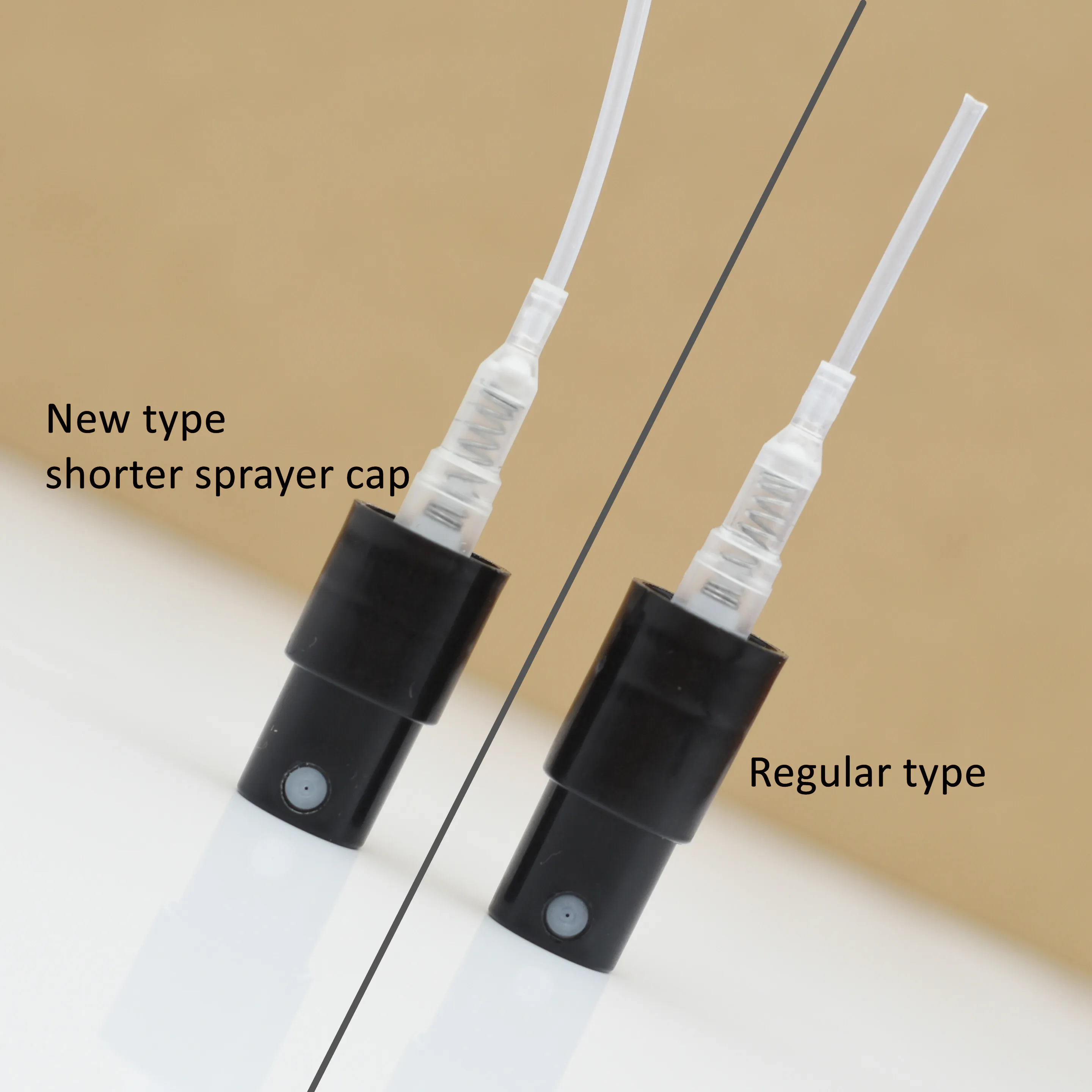 Factory 11mm Crimp Neck  2ml 3ml 5ml New Short Sprayer Sample Clear Glass Perfume Bottles