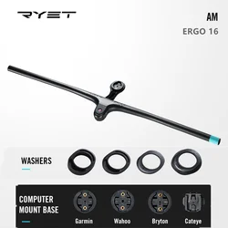 T1000 Carbon Handlebar Integrated MTB Racing Bike Handle Bar -10degree Unit 810*28.6mm AM DH ENDURO Mountain bicycle Handlebar