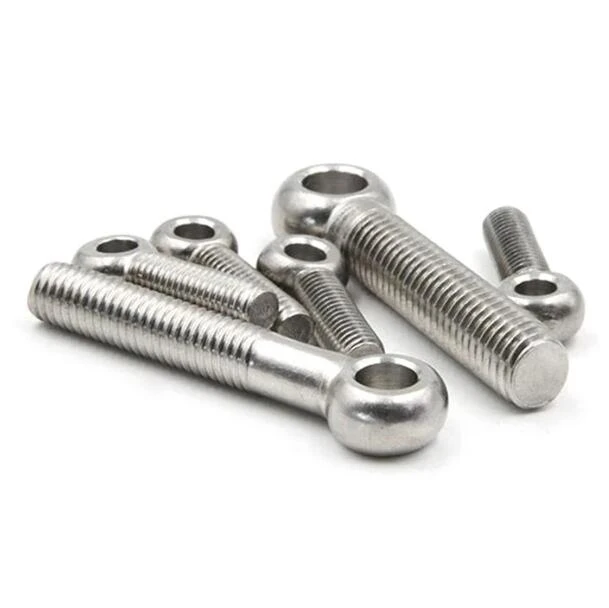 Factory Wholesale Price Carbon Steel 4.8 8.8 12.9 A2-70 Stainless Steel Swing Eye Bolts DIN444 with Nut for Lifting Industry