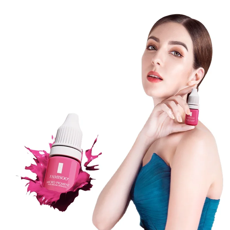 Private Label Pmu Pigment skin lips tattoo eyebrows spmu inks pigment Organic Permanent Makeup Ink