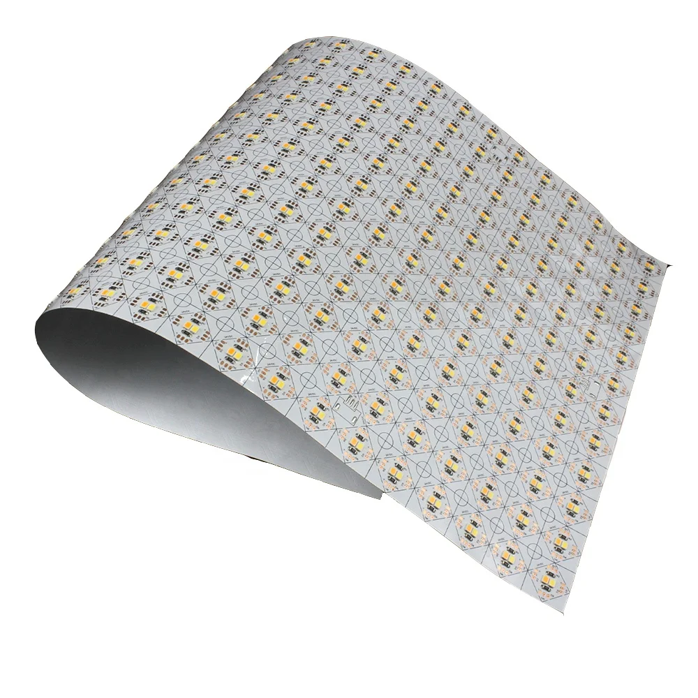 New Arrival LED panel SMD2835  DC24V cuttable board backlight bendable LED flexible panel sheet light