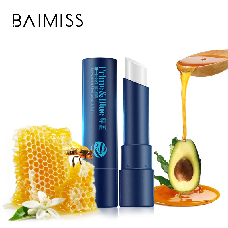 
Moisturizing Waterproof Beeswax Men Lips Lip Balm 