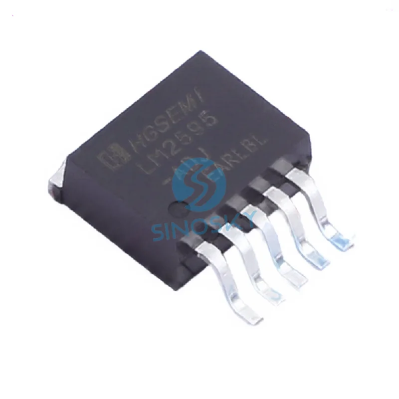 Power Module Microtroller Motor Driver IC PMIC LM2595S-ADJ/TR TO-263-5 BOM List DC DC  Power IC Large Stocks
