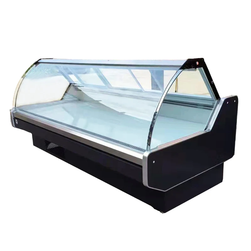 2000 Commercial Freezer Deli Cabinet Freezer Showcase Deli Display Case