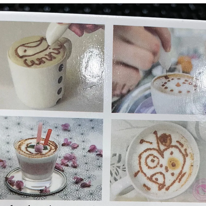 Bird Coffee Latte Art Pen Color Set