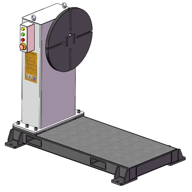 made in china Factory supply 380v 400kg 650*1000mm Rotary Axis load 100-1000kg rotating welding table