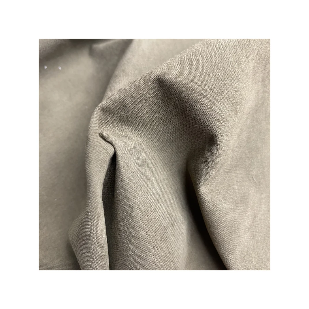 Brand fashionable nylon polyester twill peach skin fabric