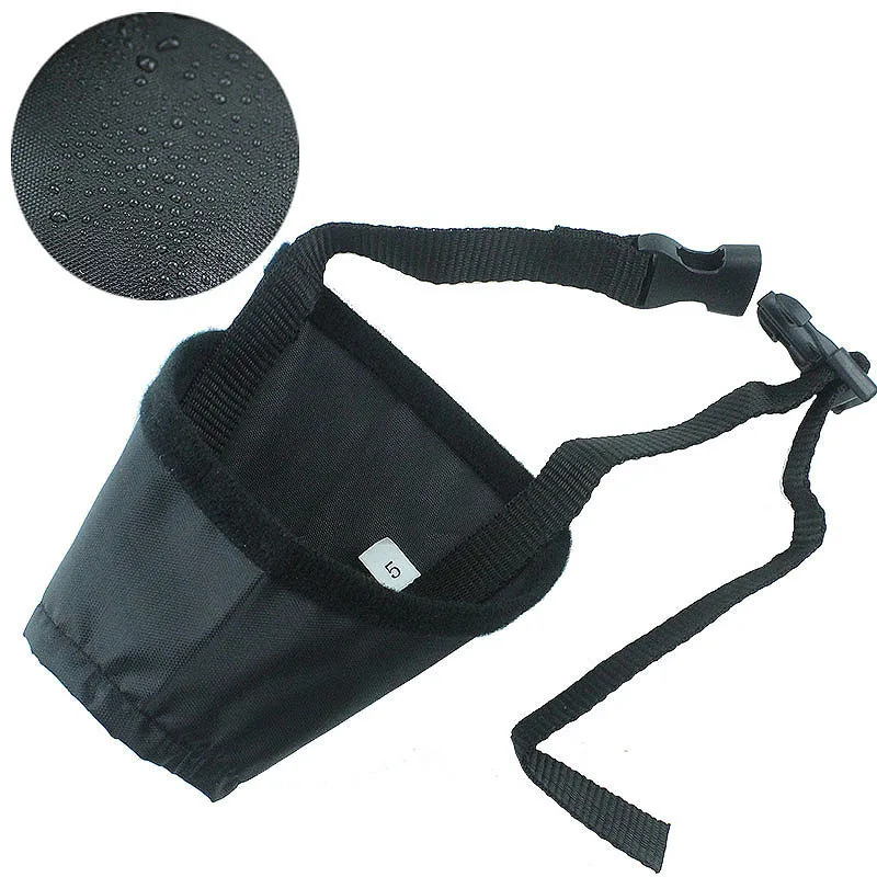 Регулируемый дышащий светоотражающий намордник для собак, среднего и большого размера