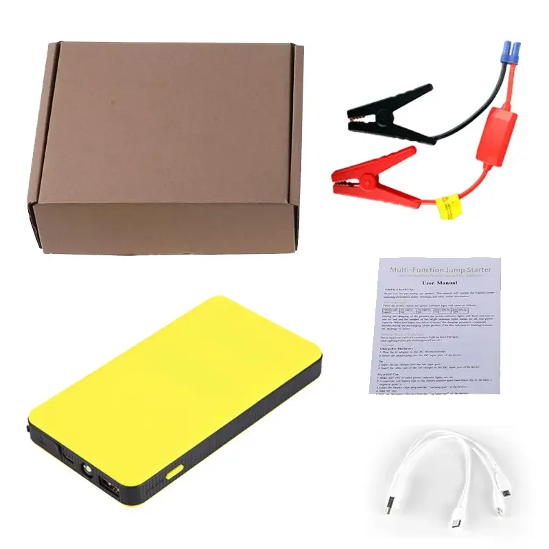 Hot Sale Emergency Kit 8000mAh 400A 12v Jumpstarter Portable Booster Batterie Car Jump Starter