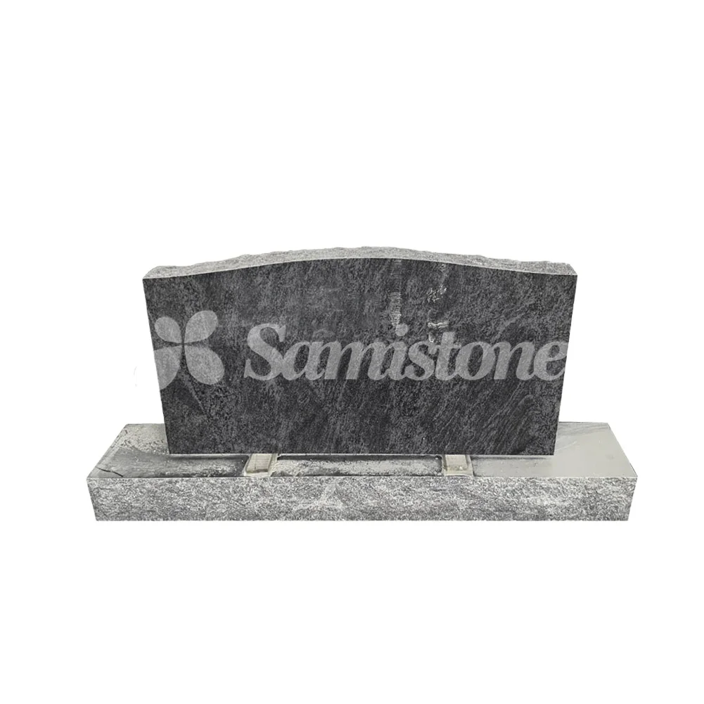Samistone Bahama синий гранит вертикальный надгробный камень