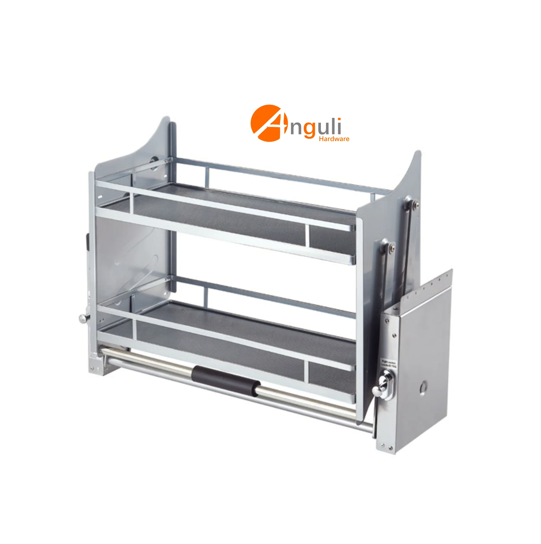 Pull Down Up Hardware Storage Chromed Wire Basket Shelf System Equipment Lifting Lift Elevator for Kitchen Wall Cabinet