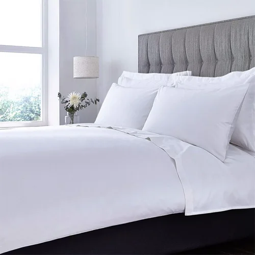 Роскошный комплект постельного белья 400Tc, двуспальный, Королевский размер, постельное белье из 100% хлопка, простыня для отеля