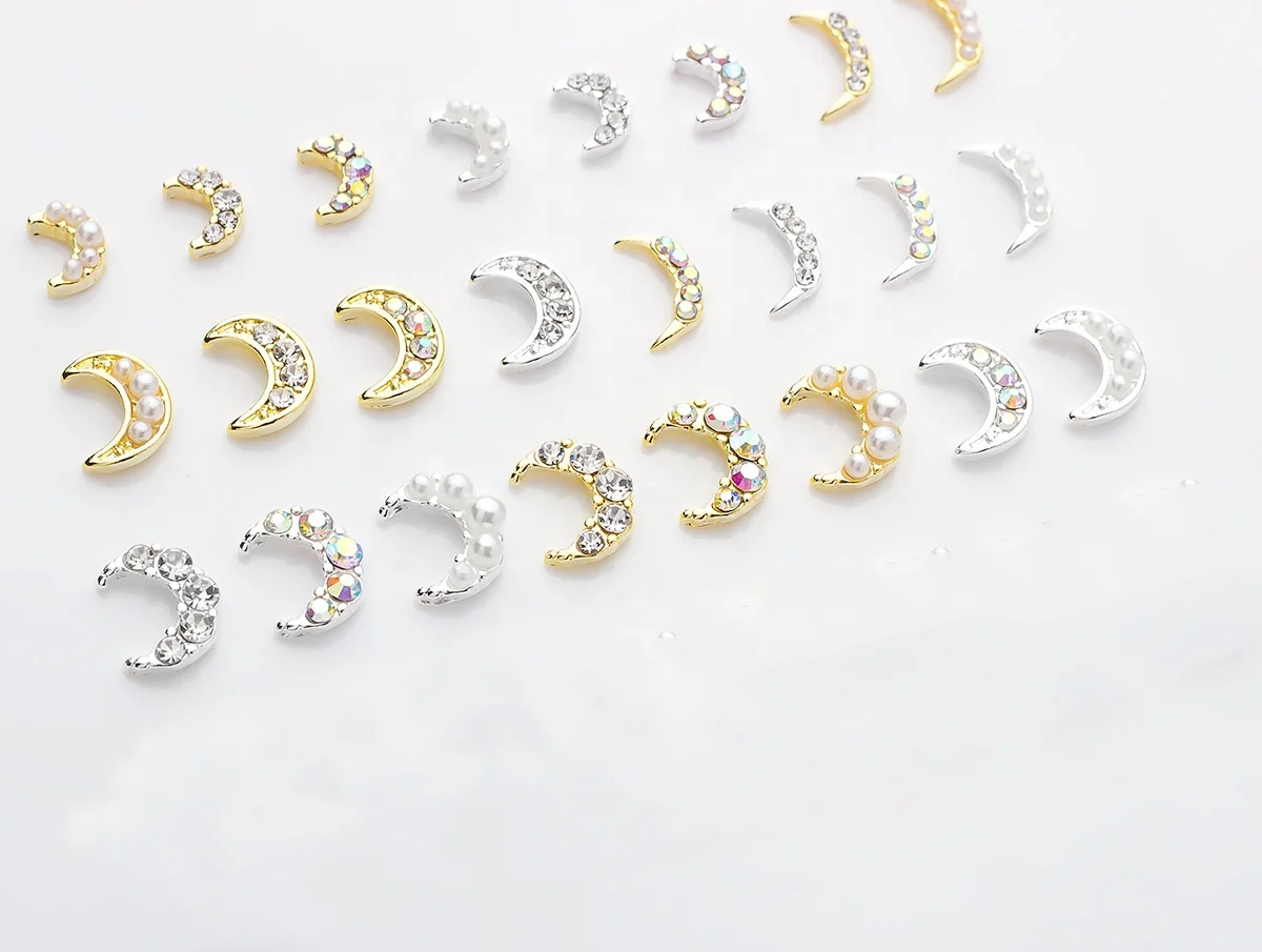 Nail Art High Quality Nail Crystals Luxury Alloy Diamond Jewelry for Nail Charms Decoration Accessories