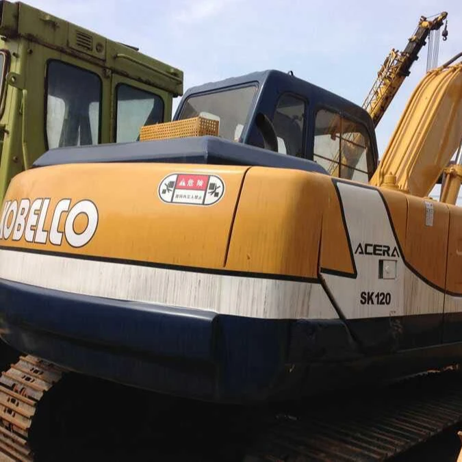 Used Japan original  Kobelc* SK120-3 13 Ton hydraulic crawler excavator in good condition and low price for sale