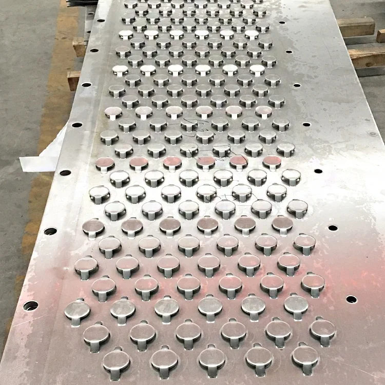 Stainless Steel 304 316L Fixed Valve Tray for Distillation Column