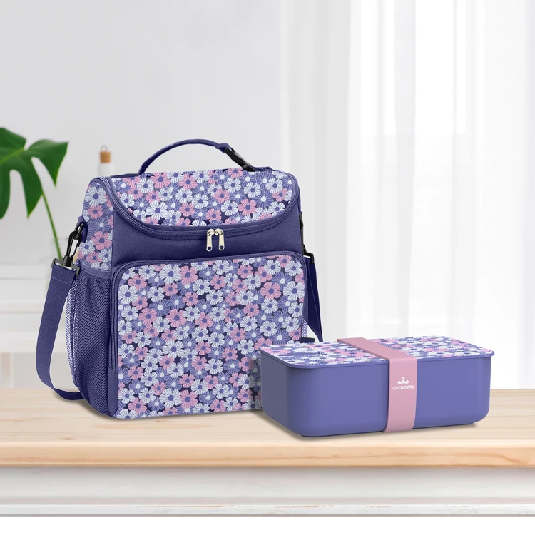 Manufacturer Lunch Box Bag Microwave Safe Take Out Container Food Box Adult Bento Lunch Box Set with Bag