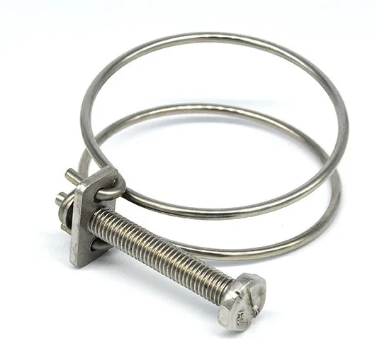 Double Wires Hose Clamp