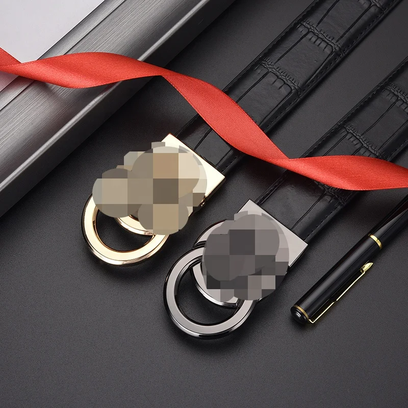 Factory wholesale Fashion G Luxury Trendy Smooth Buckle Genuine Leather Famous Brand Designer Men Belt