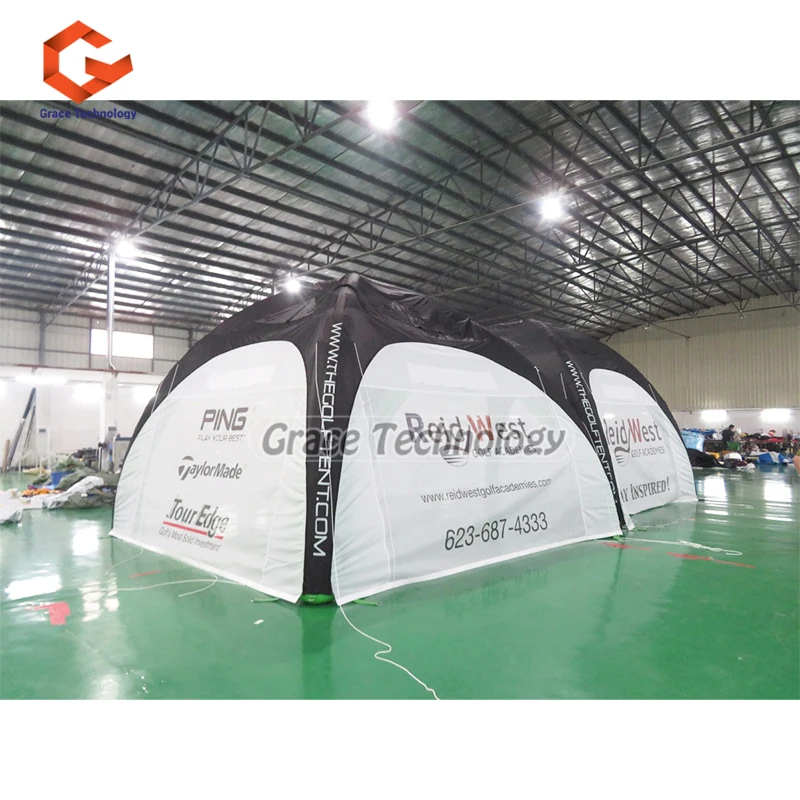 Promotional Event Advertising Inflatable Air Dome Tent Inflatable Spider Air Tent for Exhibition Trade Show