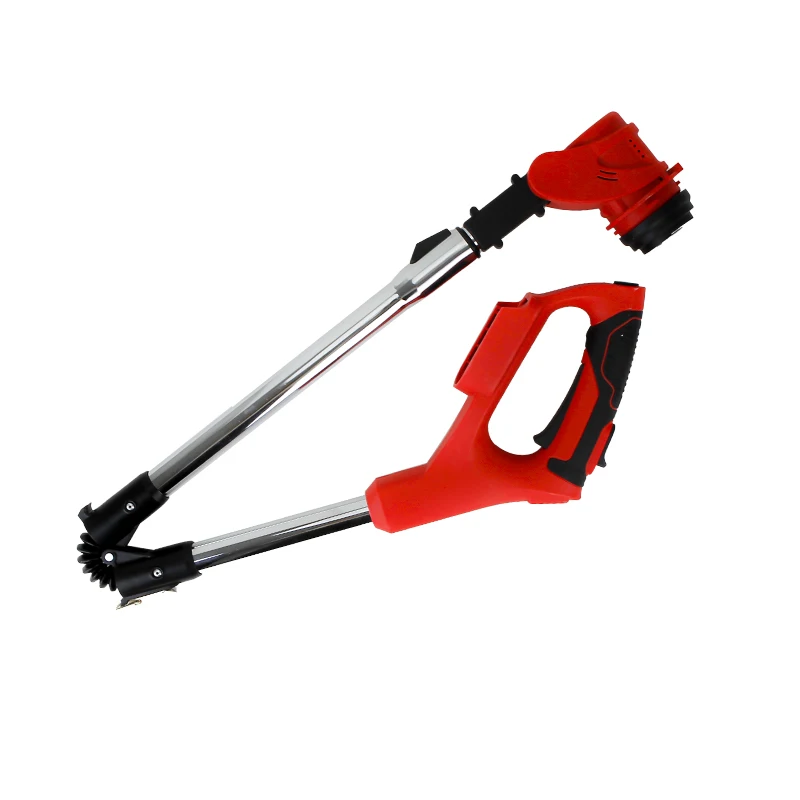 GOMAN High Quality 20V Brushless Motor  trimmer Battery with folding and battery display Grass Cutter Machine