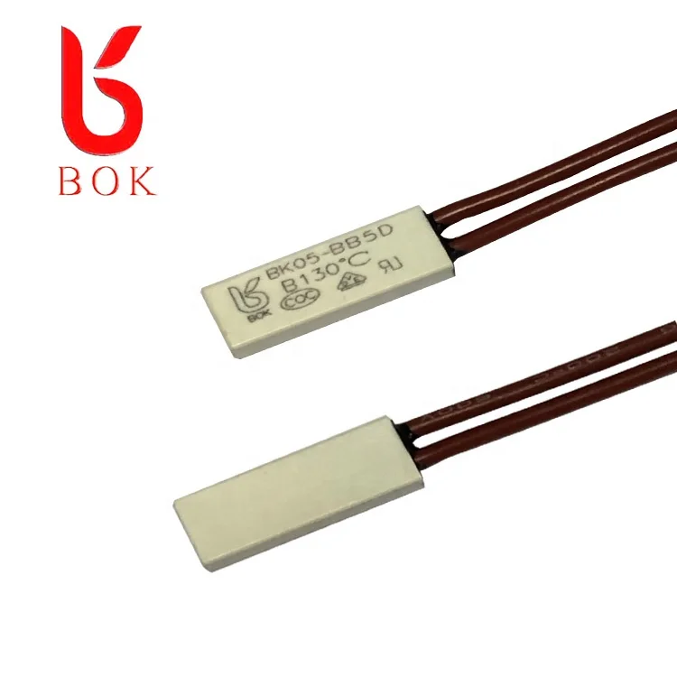 New product KSD9700 bimetal thermostat BK05 normally closed 130c 8A 10A thermal switch
