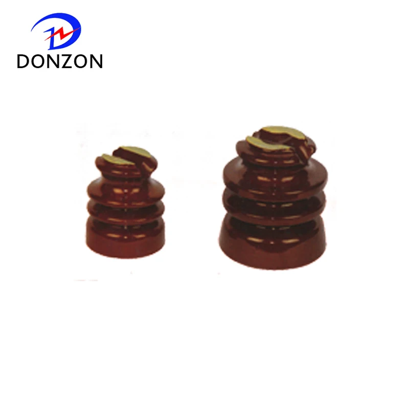 Post porcelain insulator for high voltage and low voltage